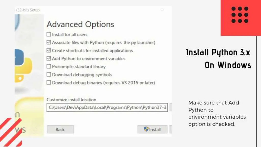 Install Python On Windows
