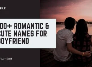 cute names for boyfriend