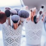 makeup brush organizer