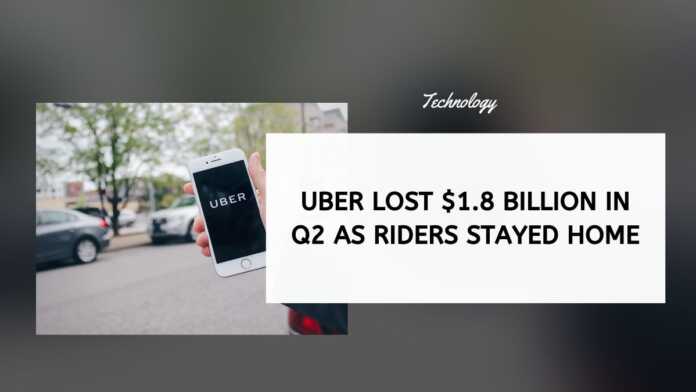Uber Lost $1.8 Billion In Q2 As Riders Stayed Home