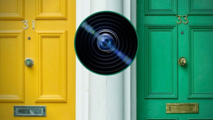 door peephole camera door peephole camera
