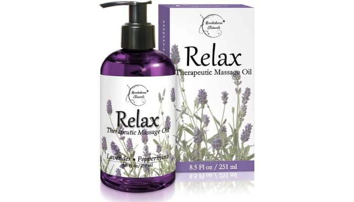Brookethorne Naturals Relax Massage Oil