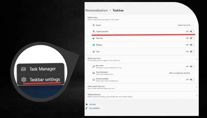 Disable Using Windows 11 Settings App