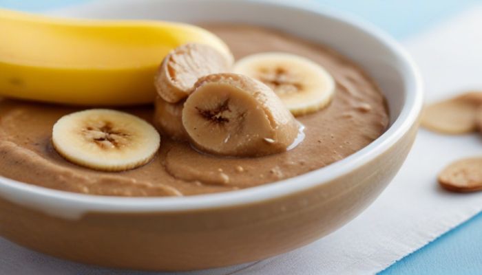 Banana with Almond Butter