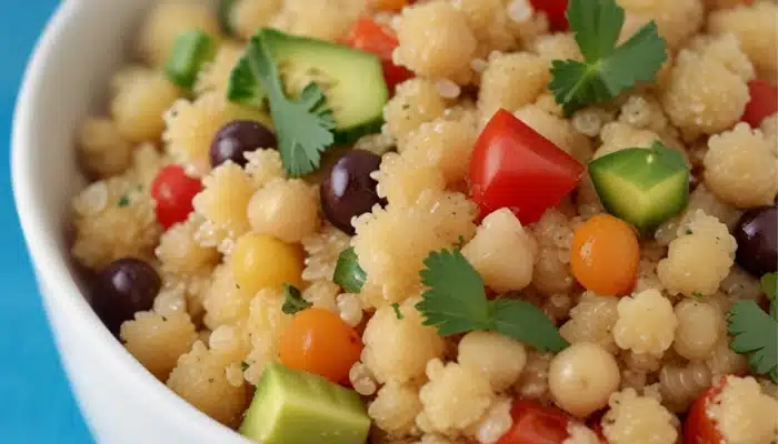 Quinoa Salad with Chickpeas