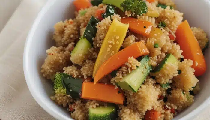 Quinoa and Veggie Stir-Fry