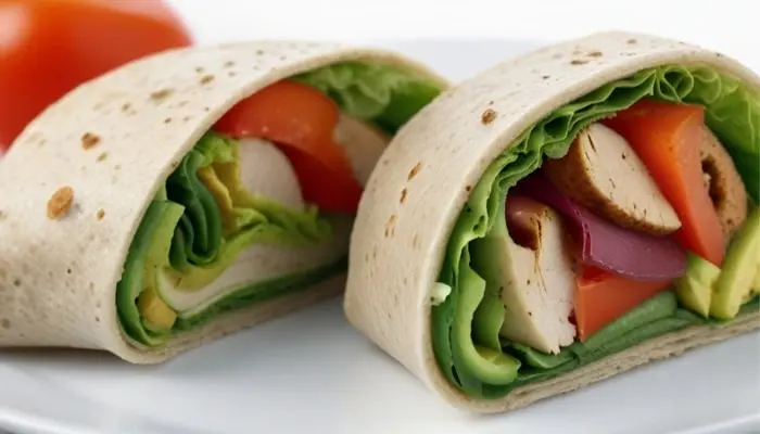 Turkey and Veggie Wrap