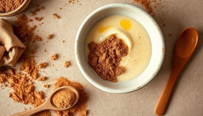 Curd and Fuller’s Earth Face Pack