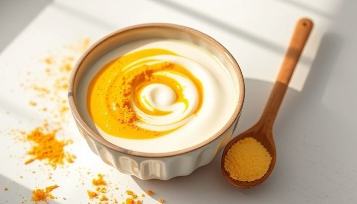 Curd and Gram Flour Face Mask