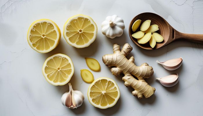 Health Benefits of Lemon, Ginger & Garlic Water