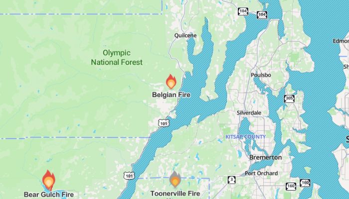 Brinnon Fire Updates