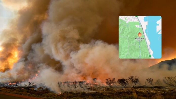 Chino Hills 'Euclid Fire' Chino Hills 'Euclid Fire'