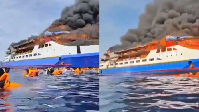 Indonesia Ferry Fire