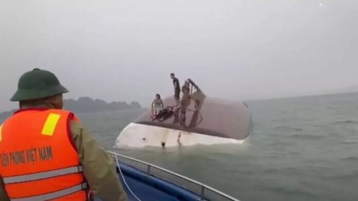 Vietnam Boat Capsizes at Tourist Attraction