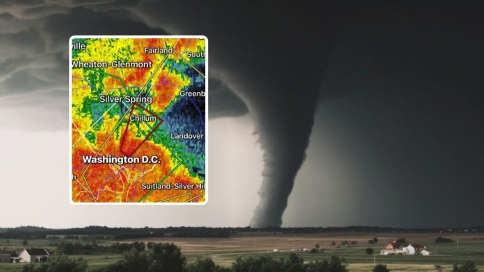 Washington DC Tornado Warning Washington DC Tornado Warning