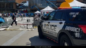 18 People Arrested At Microsoft Campus Over Red Paint Incident