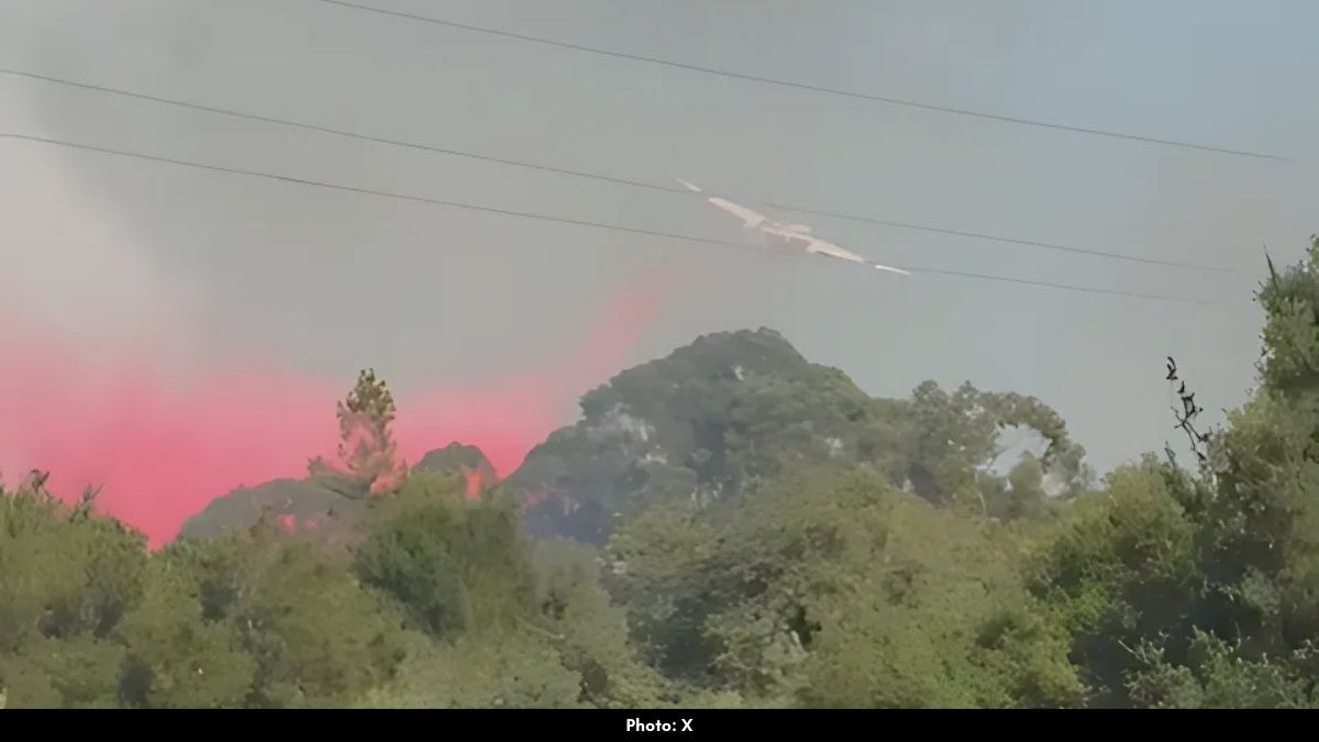 Edgewood Fire: Crews Battle Blaze Near Redwood City