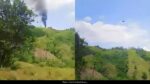 Police Helicopter Attacked by Drone in Colombia