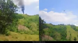 Police Helicopter Attacked by Drone in Colombia Police Helicopter Attacked by Drone in Colombia
