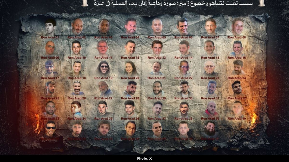 48 Israeli Captives Featured in Hamas ‘Farewell Photo’