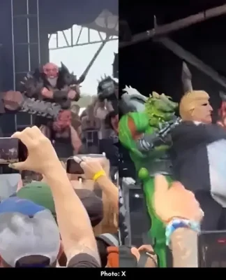 GWAR Responds to Viral Musk and Trump Beheading Stunt