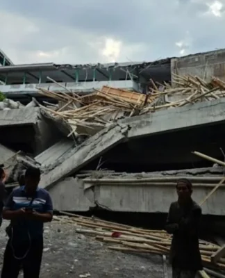 Indonesia School Collapse