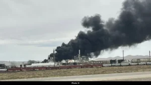 Sinclair Refinery Fire