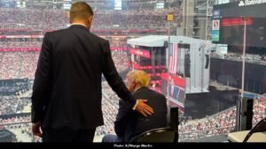 Trump Shares Emotional Bond With Son Ahead of Kirk Memorial