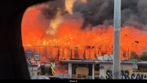 Austin Fire Engulfs Hotel Near University of Texas
