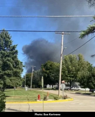 Marquis Energy Fire