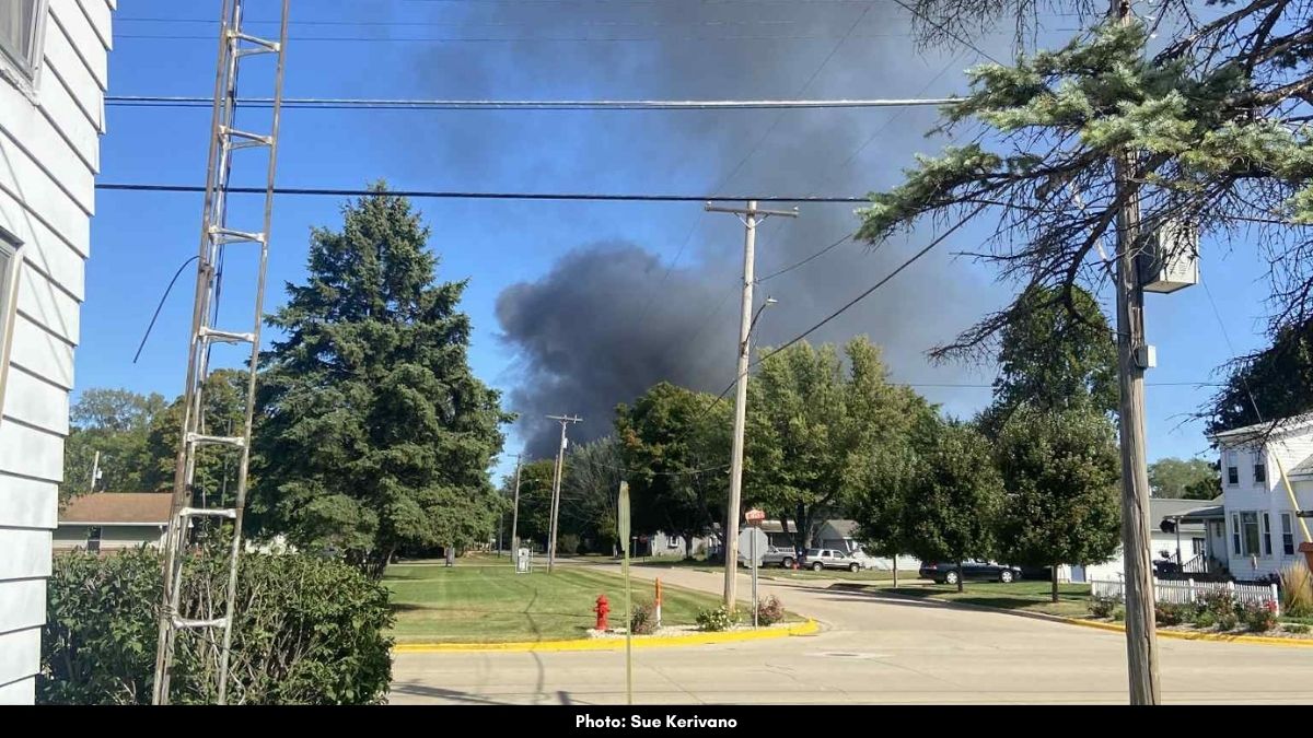 Marquis Energy Fire Sends Smoke Across Hennepin
