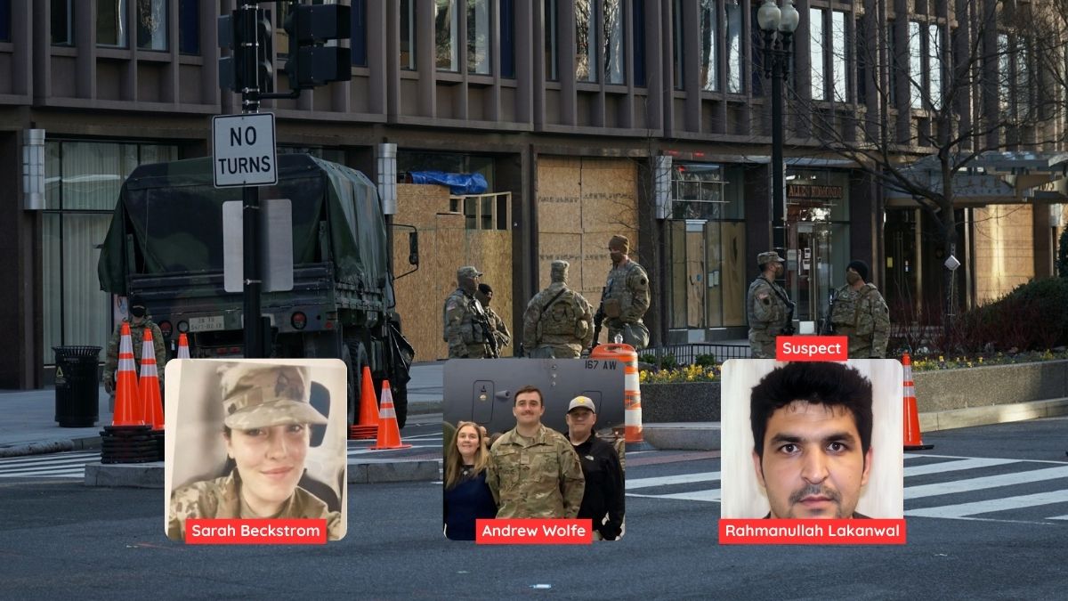 National Guard Members Shot Near White House Identified