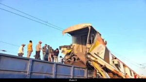 Passenger Train Collides with Goods Train in Bilaspur, India