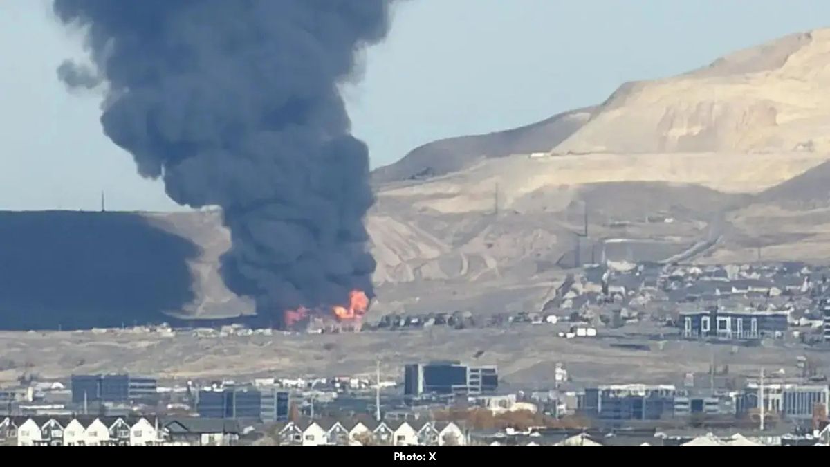 Utah Fire: Massive Blaze Destroys Buildings in Lehi
