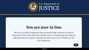 DOJ Website Crashes After Epstein Files Release