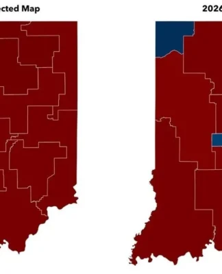 Indiana Senate Rejects Redistricting Map Backed by Trump