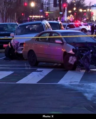 White House Area Crash Leaves One Dead, Multiple Injured in DC