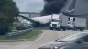 Amazon Cargo Plane Crashes at Miami Airport